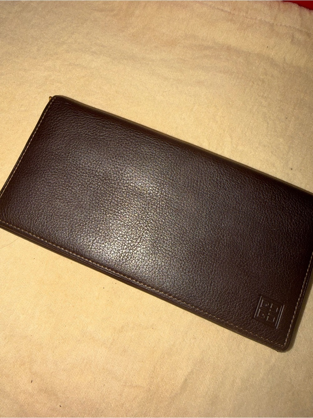 Givenchy Men's Black Leather Long Wallet